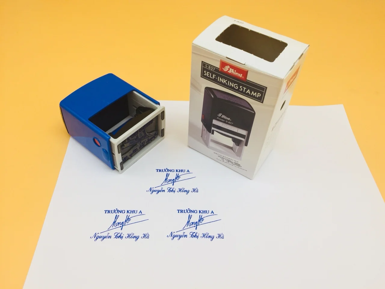 Khắc con dấu chữ ký cá nhân scan nét chính xác 100%